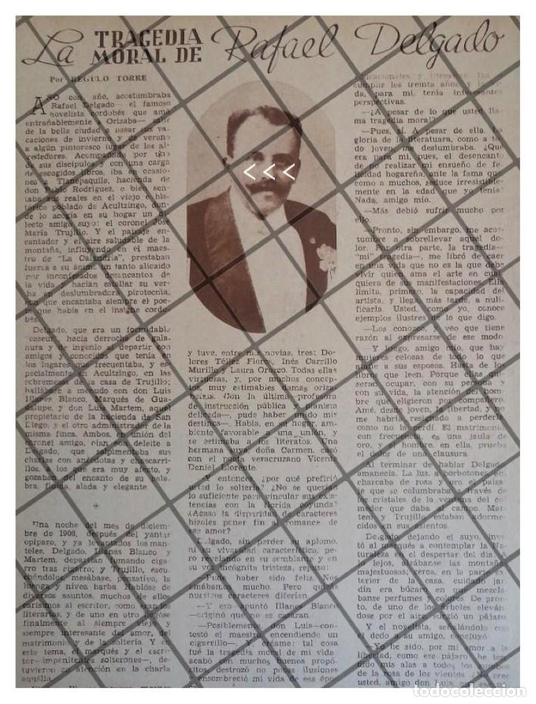 Collectionnisme d'affiches: AFICHE RETRO EL POETA RAFAEL DELGADO 1939