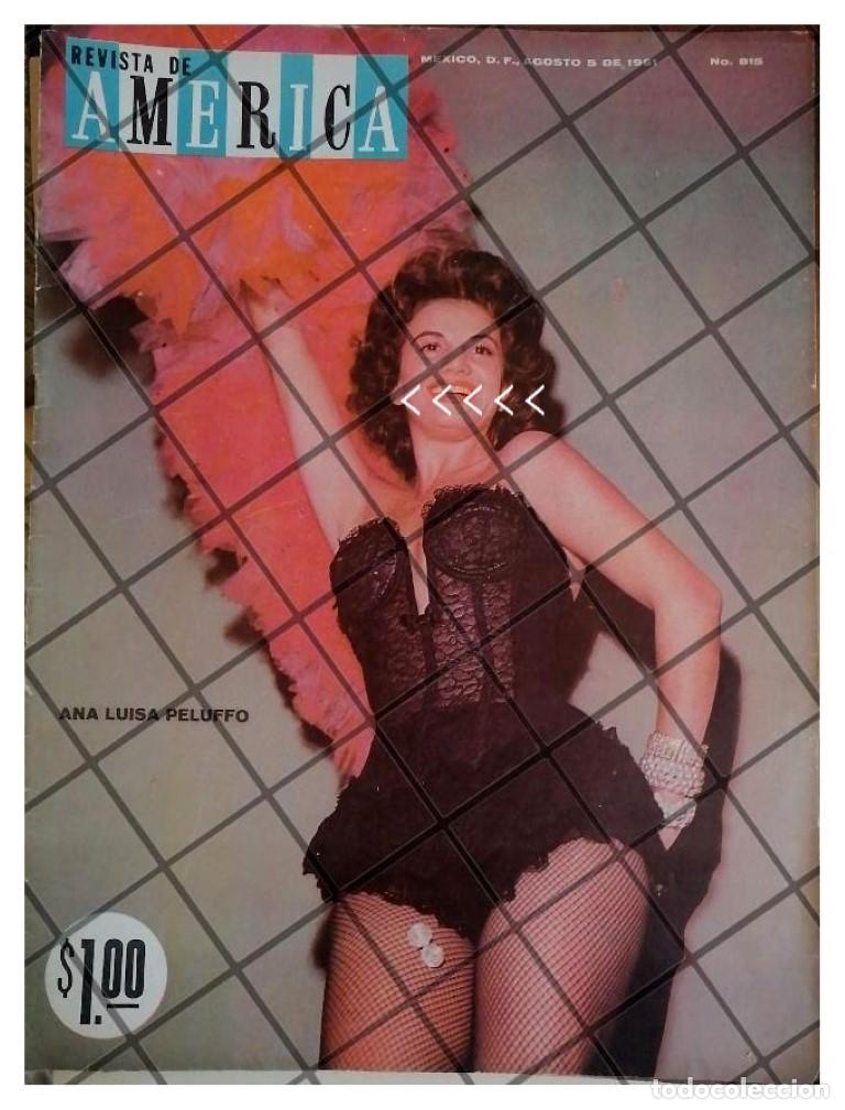 Collectionnisme d'affiches: PORTADA ANTIGUA, ACTRIZ. ANA LUISA PELUFO 1961