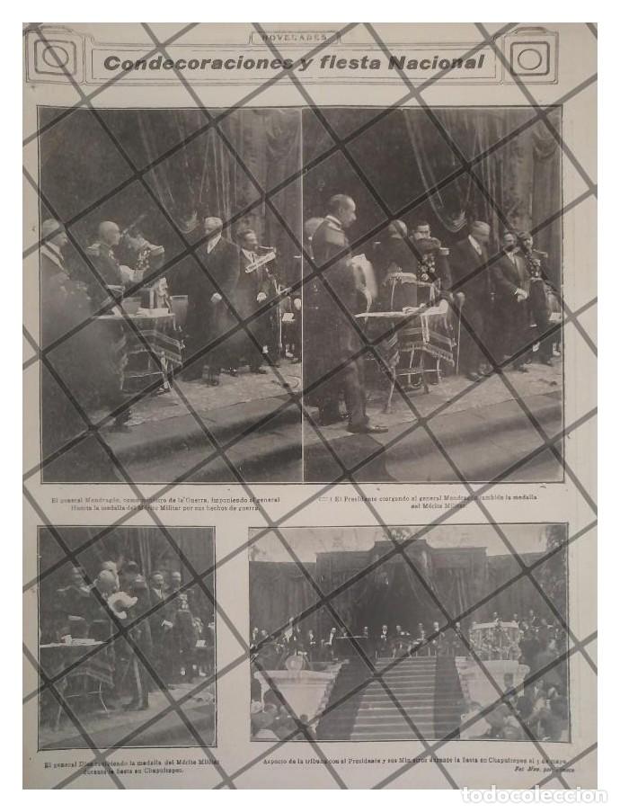 Collectionnisme d'affiches: AFICHE RETRO MANUEL MONDRAGON Y VICTORIANO HUERTA 1913