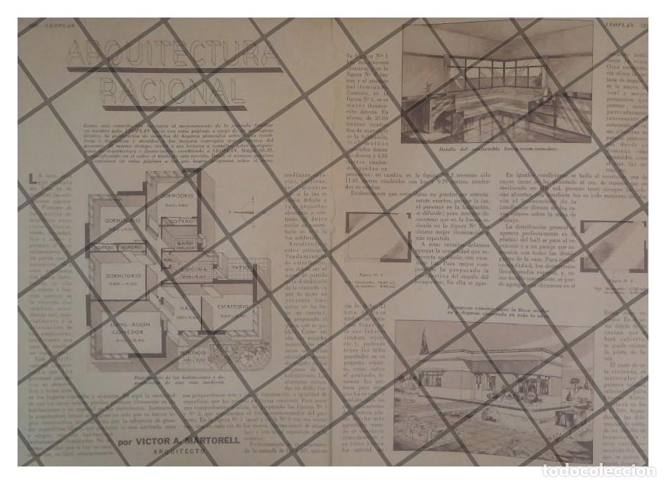 Collectionnisme d'affiches: AFICHE RETRO PLANOS DEL ARQUITECTO VICTOR A. MARTORELL