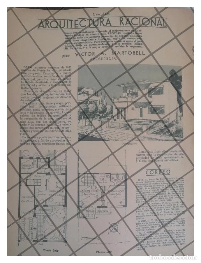 Collectionnisme d'affiches: AFICHE RETRO PLANOS DEL ARQUITECTO VICTOR A. MARTORELL /5