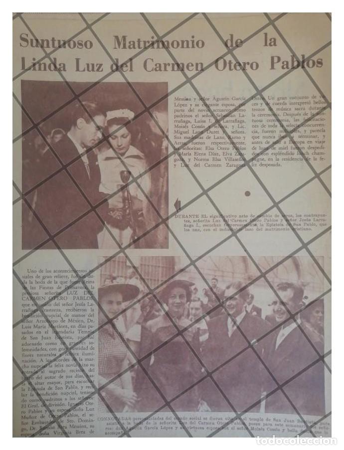 Collectionnisme d'affiches: AFICHE RETRO BODA. LARRAGA OTERO 1953