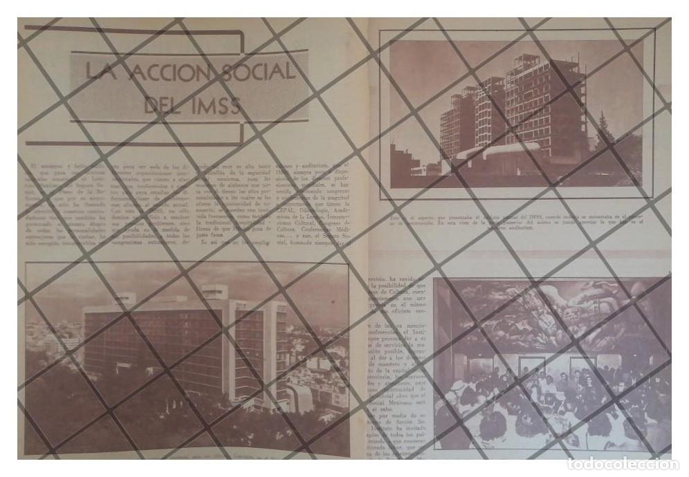 Coleccionismo de carteles: AFICHE RETRO INAUGURAN EDIFICIO DEL I.M.S.S 1951 - Foto 1