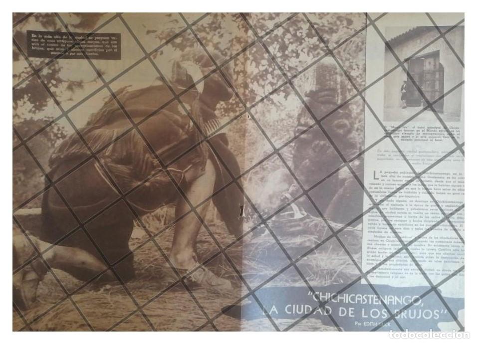 Sammeln von Plakaten: AFICHE RETRO. CHICHICASTENANGO, CUIDAD DE BRUJOS 1949