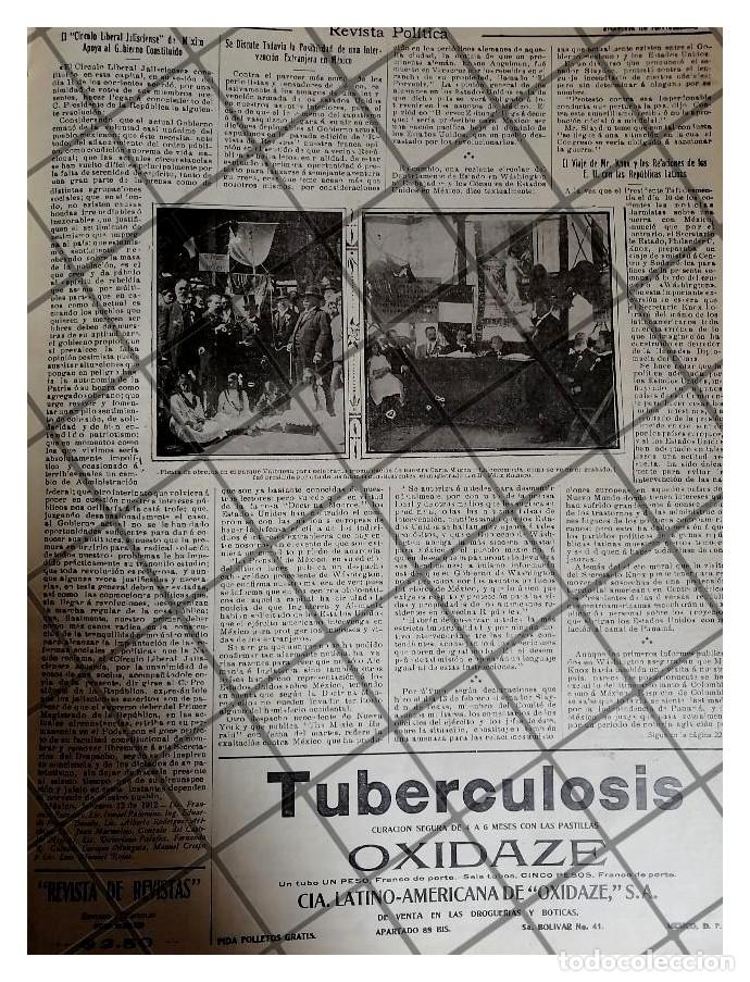 Collezionismo di affissi: AFICHE ANTIGUO CIRCULO LIBERAL JALISCIENSE Y MAS 1912
