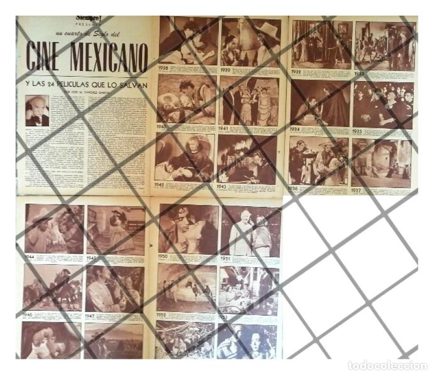 Collezionismo di affissi: AFICHE RETRO 1955 24 PELICULAS QUE SALVARON AL CINE