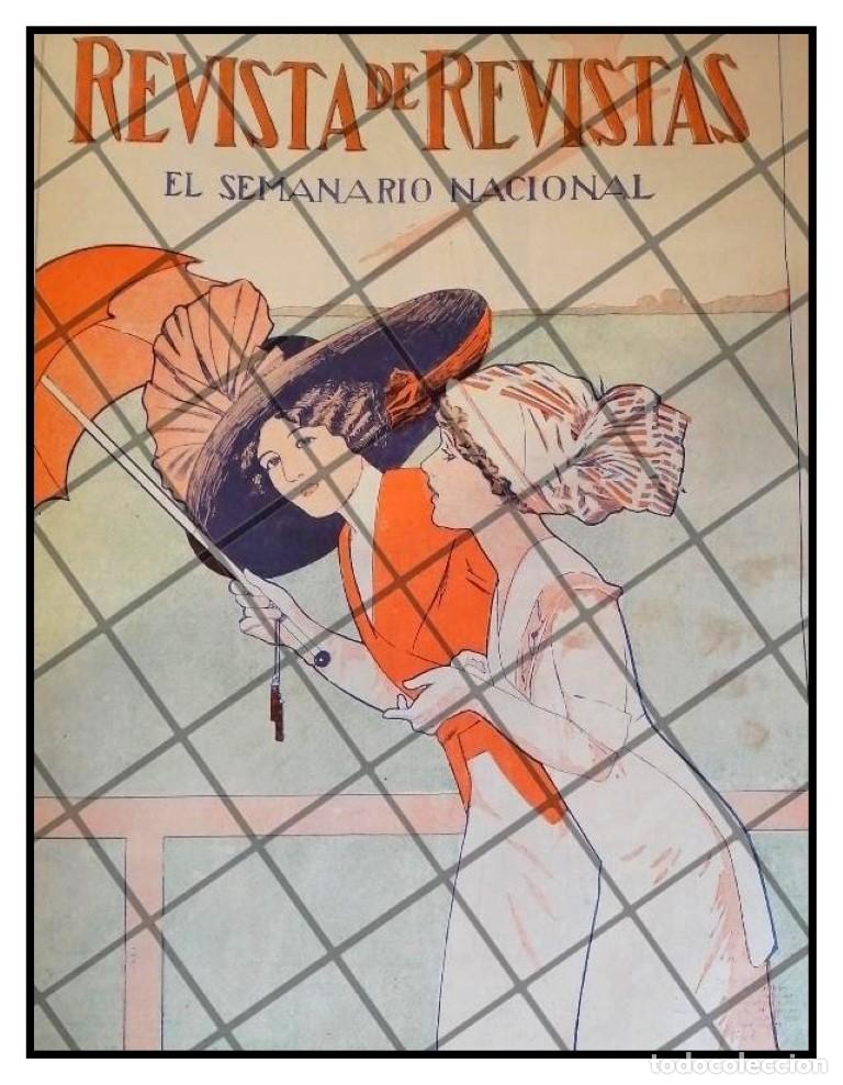 Sammeln von Plakaten: PORTADA ANTIGUA 1912 EN EL HIPODROMO