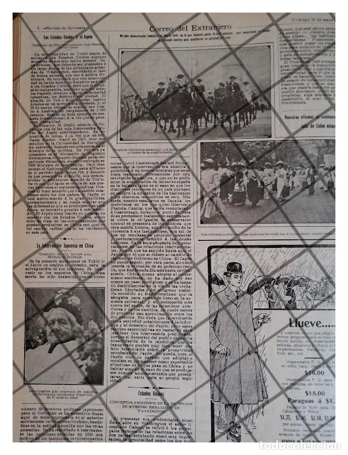 Sammeln von Plakaten: AFICHE ANTIGUO GRAL. AURELIANO BLANQUET Y MAS 1912