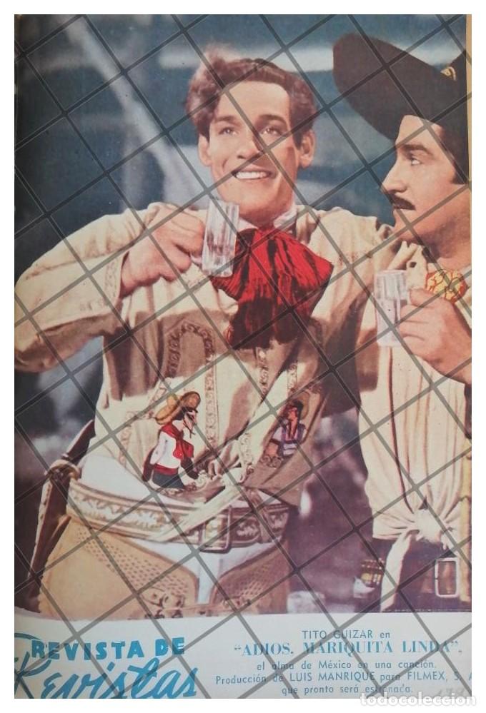 Sammeln von Plakaten: PORTADA RETRO PELICULA ADIOS MARIQUITA LINDA 1944