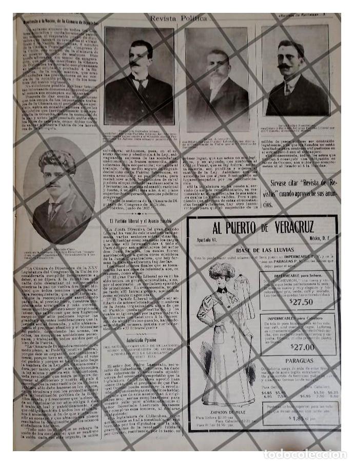 Sammeln von Plakaten: AFICHE RETRO MANIFIESTO A LA NACION Y PARTIDO LIBERAL 1912