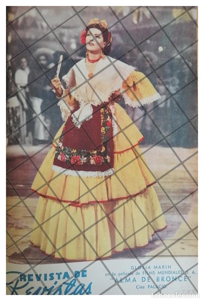 Sammeln von Plakaten: PORTADA RETRO PELICULA ALMA DE BRONCE. GLORIA MARIN