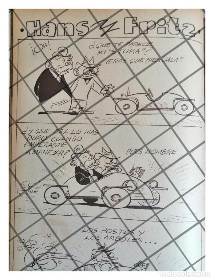 Sammeln von Plakaten: RARA TIRA COMICA ANTIGUA 1941 HANS Y FRITZ /ANGEL ZAMARRIPA 10