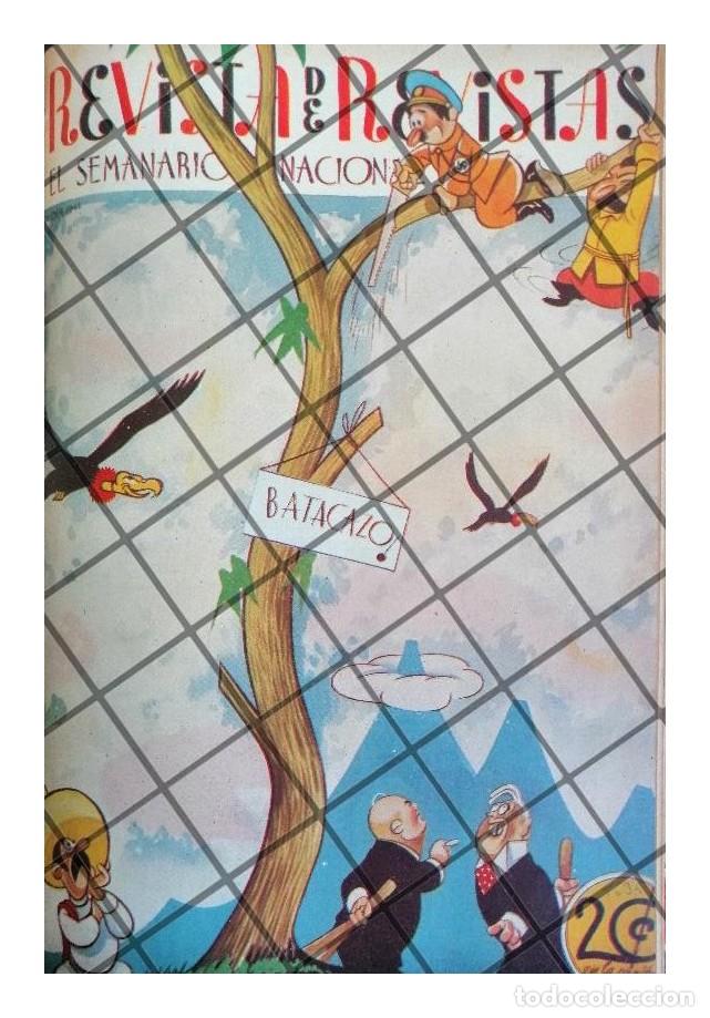 Sammeln von Plakaten: CARICATURA RETRO HITLER, STALIN, ROOSVELT Y CHURCHILL 1941