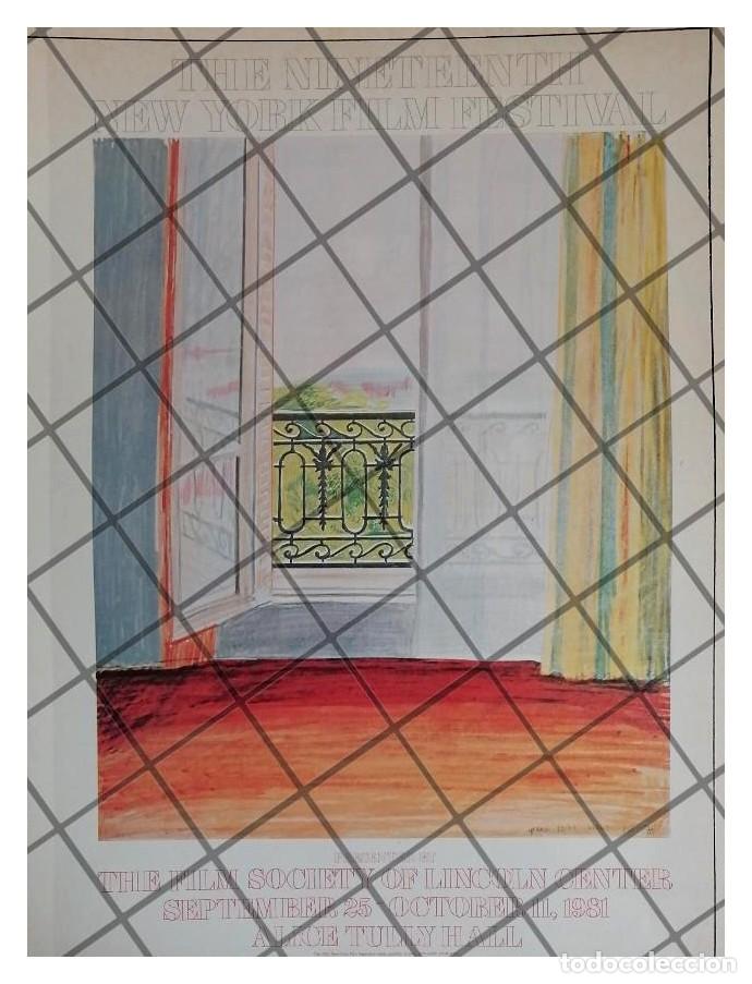 Sammeln von Plakaten: AFICHE RETRO 19 FESTIVAL DE CINE NEW YORK 1981