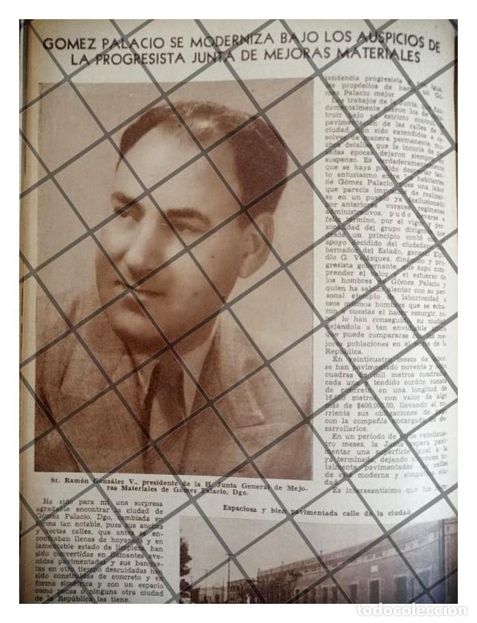 Sammeln von Plakaten: AFICHE RETRO RAMON GONZALEZ V. 1942 DURANGO.