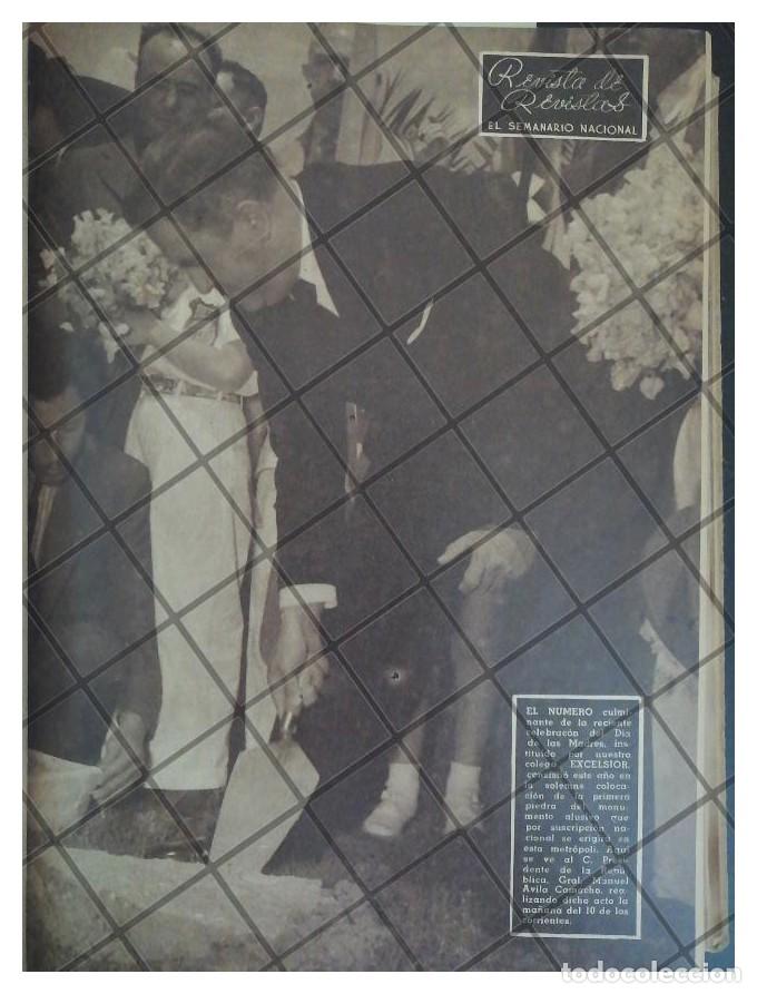 Sammeln von Plakaten: AFICHE RETRO AVILA CAMACHO, MONUMENTO A LA MADRE