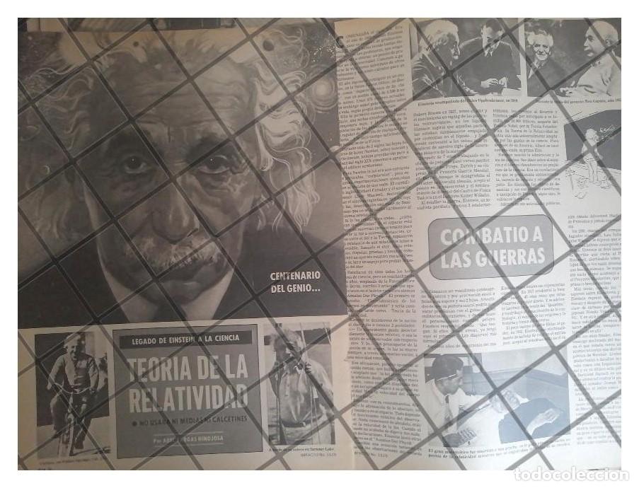 Coleccionismo de carteles: AFICHE RETRO CENTENARIO NATALICIO DE ALBERT EINSTEIN 1979