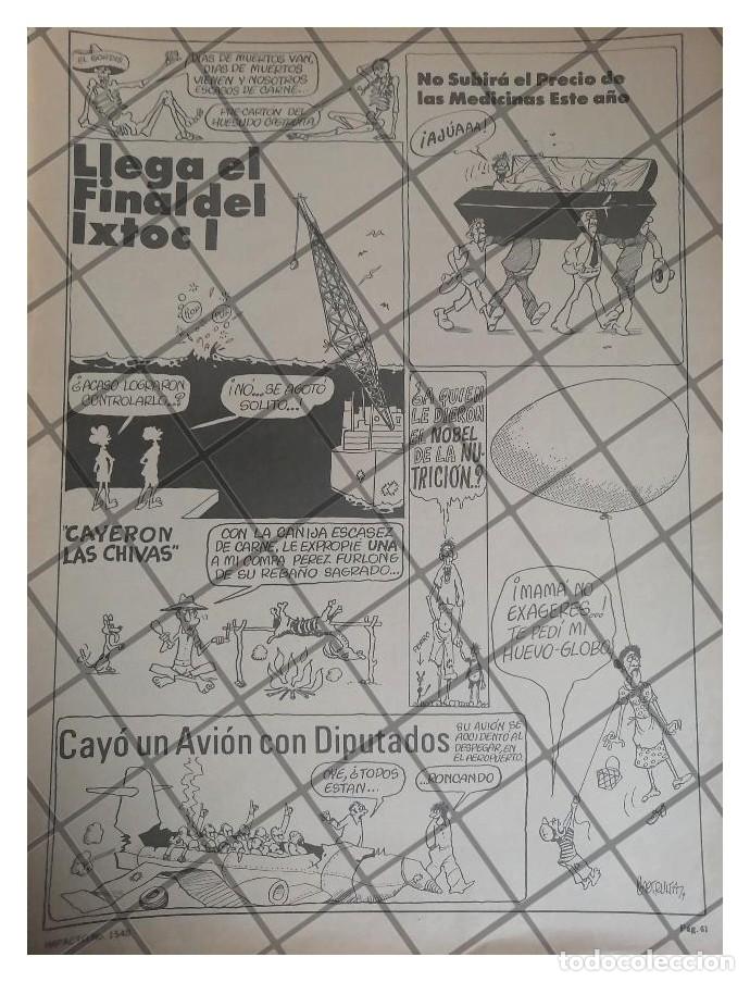 Collectionnisme d'affiches: CARICATURA POLITICA RETRO DE JESUS CASTRUITA /INFLACION