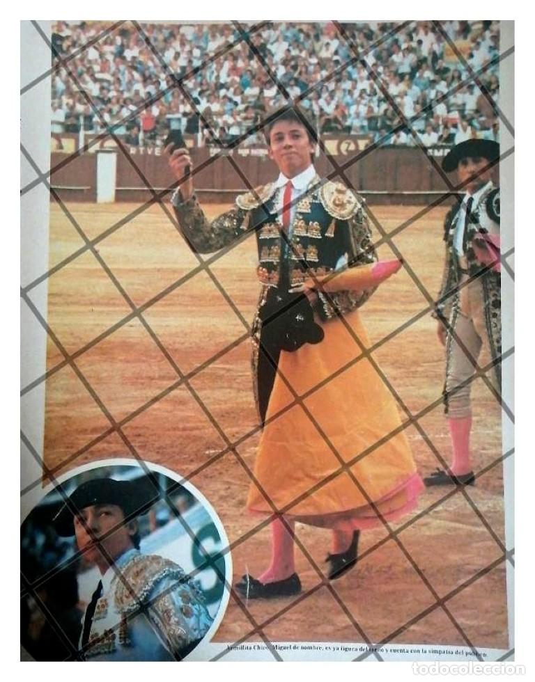 Poster collecting: AFICHE VINTAGE EL TORERO ARMILLITA CHICO TRIUNFA 1977