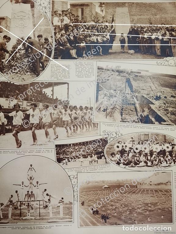 Poster collecting: CARTEL ANTIGUO. INAUGURAN MONUMENTO A EMILIO CARRANZA U.S.A 1930 / PILOTOS