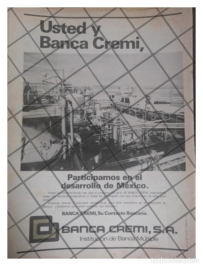 Sammeln von Plakaten: AFICHE RETRO BANCO BANCA CREMI 1977 /17
