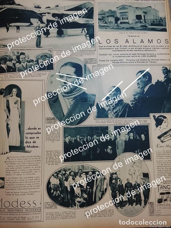 Sammeln von Plakaten: CARTEL ANTIGUO. PILOTO. DIUDONNE COSTES Y PLUTARCO ELIAS CALLES. 1930 /AVIACION