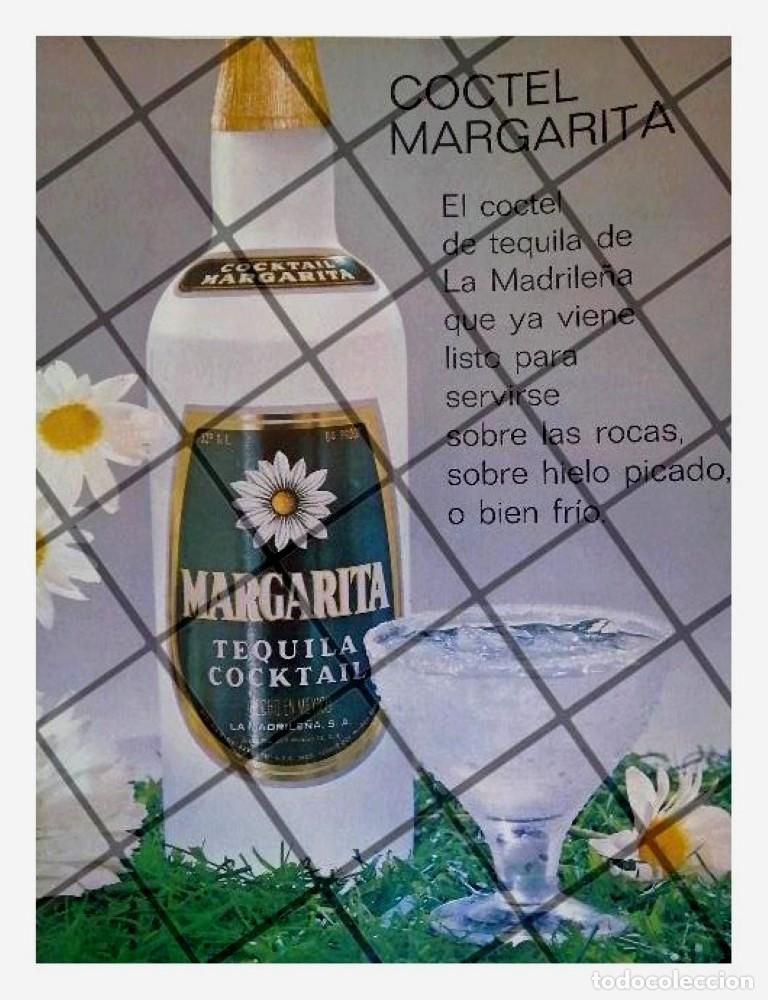 Sammeln von Plakaten: CARTEL PUBLICITARIO RETRO COCTEL MARGARITA 1969