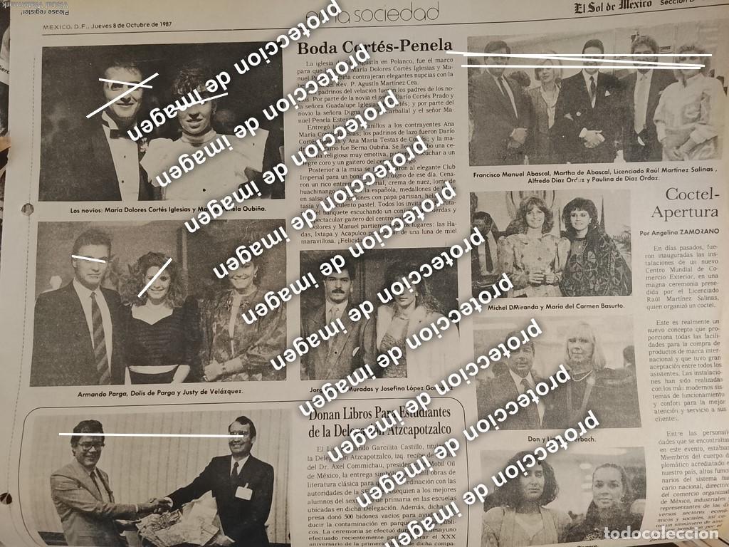 Colecionismo de cartazes: CARTEL ANTIGUO, BODA. PENELA CORTES 1987 (MANUEL PENE&Ntilde;A OUBINA )