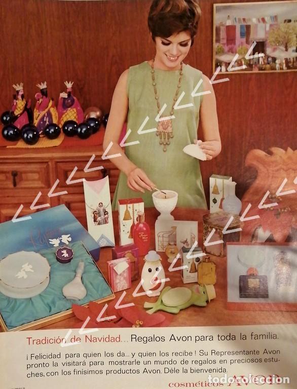 Colecionismo de cartazes: CARTEL PUBLICITARIO RETRO COSMETICOS AVON 1966 /27