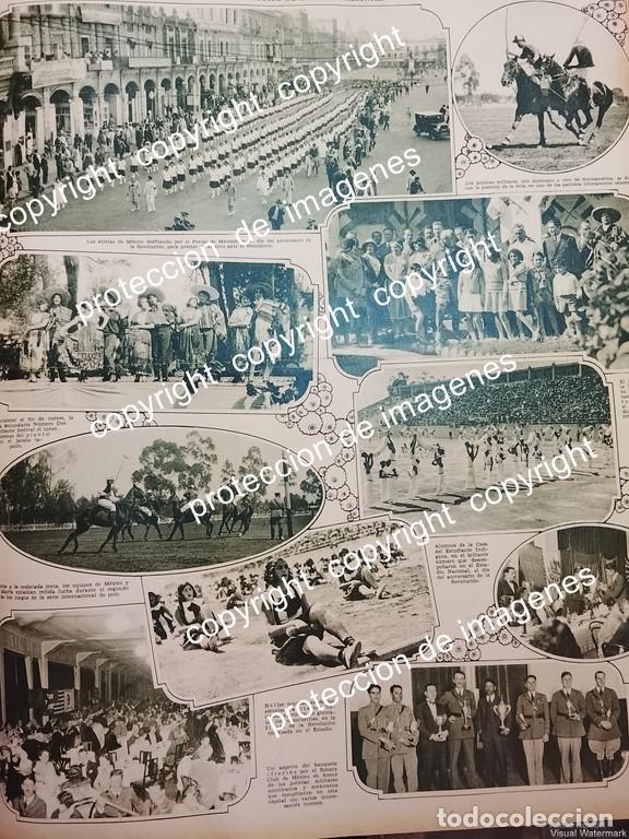 Sammeln von Plakaten: AFICHE ANTIGUO. DESFILE CIVICO DEPORTIVO CDMX 1930