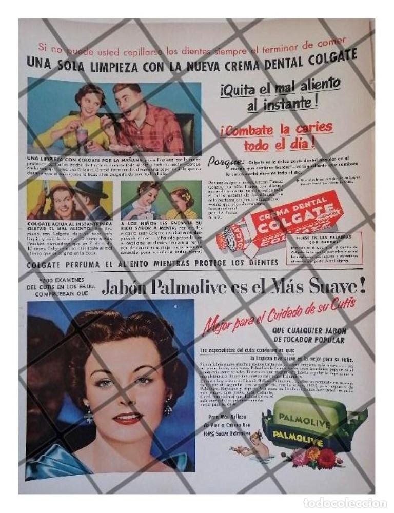 Sammeln von Plakaten: AFICHE PUBLICITARIO RETRO COLGATE PALMOLIVE 1959 /9