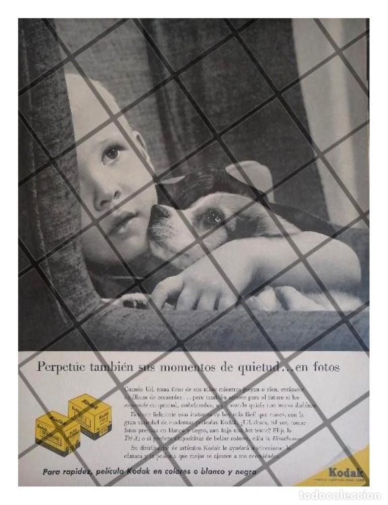 Sammeln von Plakaten: CARTEL PUBLICITARIO RETRO. KODAK NOSTALGIA 1957 N80