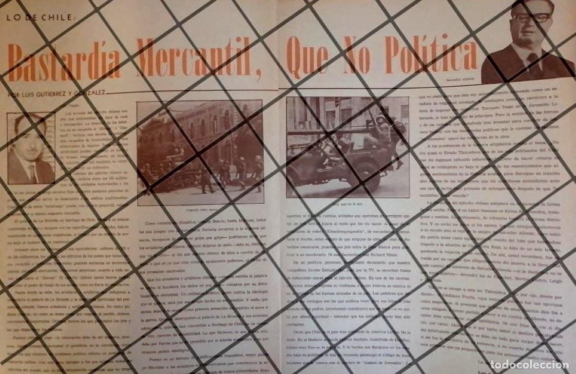 Colecionismo de cartazes: AFICHE RETRO EL GOLPE DE ESTADO EN CHILE 1973 S. ALLENDE