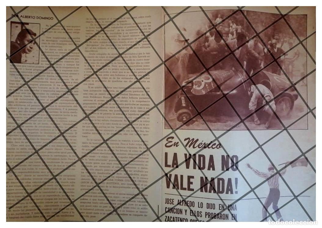 Colecionismo de cartazes: AFICHE RETRO LAS CARRERAS DE AUTOS CLANDESTINAS D.F 1965