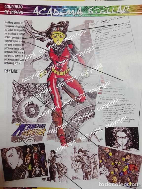 Colecionismo de cartazes: HOJA DE PUBLICIDAD RETRO. ACADEMIA STELLAR DE DIBUJO 1990s /ESCUELAS