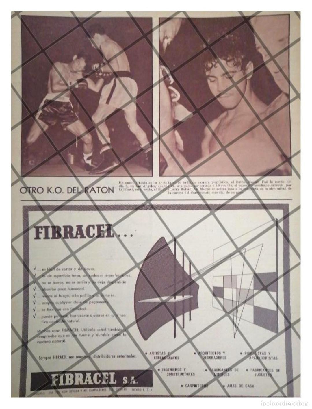 Coleccionismo de carteles: AFICHE ANTIGUO RATON MACIAS VS LARRY BATAAN 1956