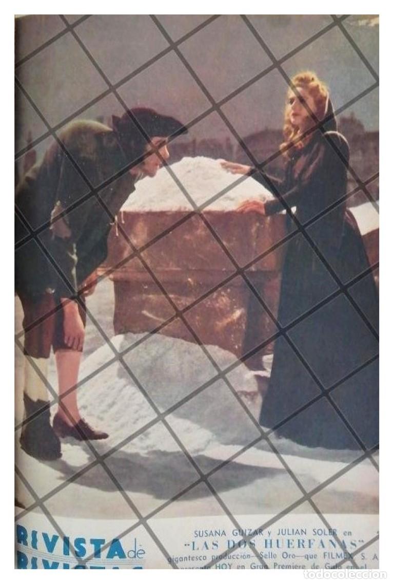 Collectionnisme d'affiches: PORTADA RETRO PELICULA LAS DOS HUERFANAS 1944