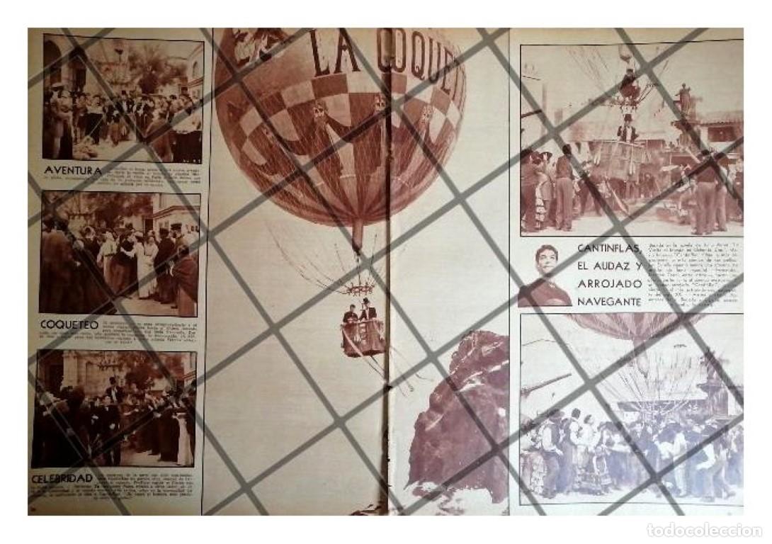 Coleccionismo de carteles: AFICHE RETRO CANTINFLAS FILMA EN HOLLYWOOD 1956