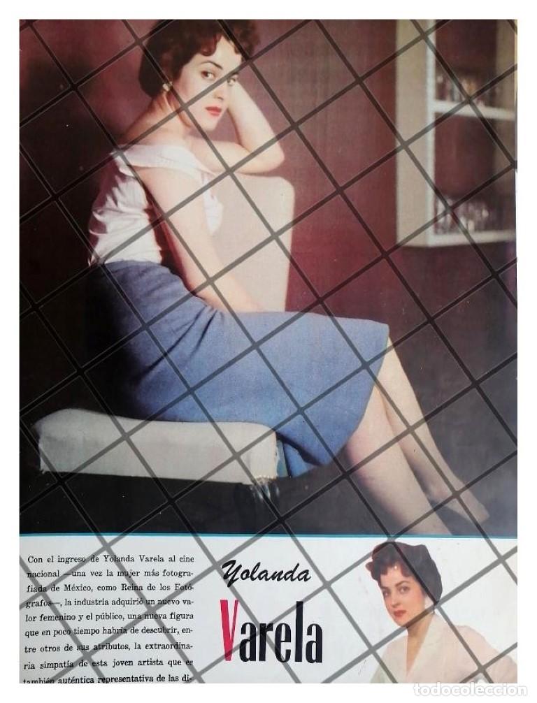 Collectionnisme d'affiches: AFICHE RETRO INICIOS DE ACTRIZ. YOLANDA VARELA 1956