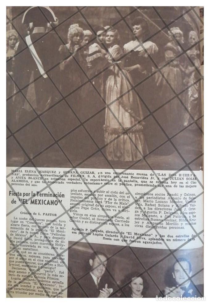 Collezionismo di affissi: AFICHE RETRO TERMINAN PELLICULA EL MEXICANO 1944