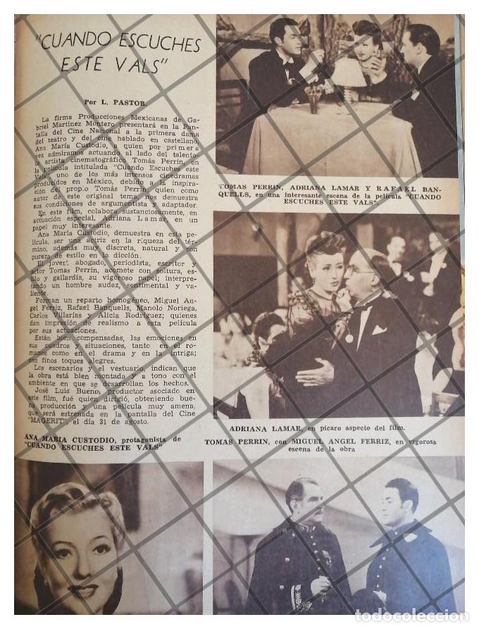 Collezionismo di affissi: AFICHE RETRO FILMAN PELICULA. CUANDO ESCUCHES ESTE VALS