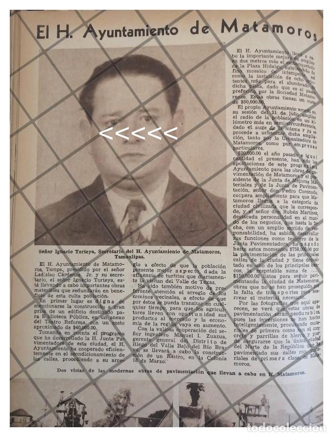 Collezionismo di affissi: AFICHE RETRO IGNACIO TORTEYA 1944 MATAMOROS