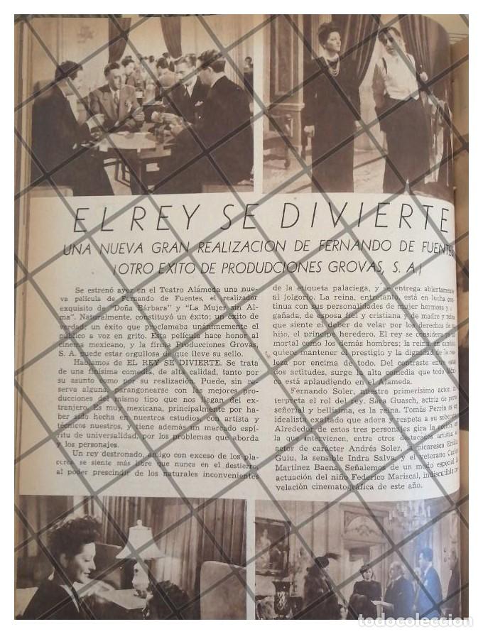 Collezionismo di affissi: AFICHE RETRO FILMAN PELICULA. EL REY SE DIVIERTE 1944