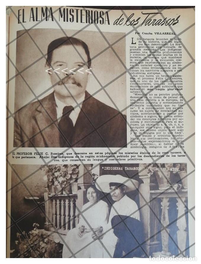 Poster collecting: AFICHE RETRO FELIX C. RAMIREZ Y LOS TARASCOS 1944