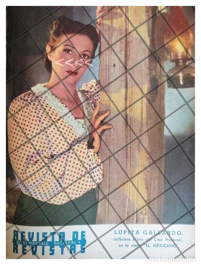 Poster collecting: PORTADA RETRO LA ACTRIZ LUPITA GALLARDO 1944