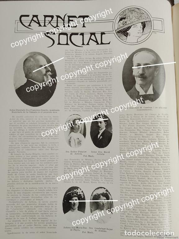 Collectionnisme d'affiches: HOJA PRENSA ANTIGUA 1911 MUERE JOSE M. GAMBOA Y OTRAS NOTAS / POLITICOS
