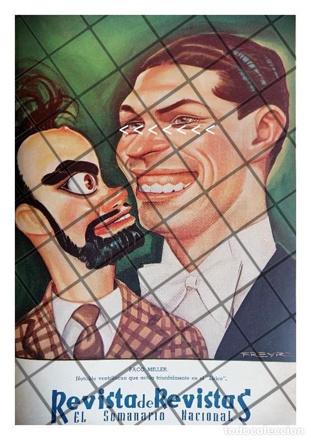 Collectionnisme d'affiches: PORTADA RETRO 1941 PACO MILLER. POR: FREYRE