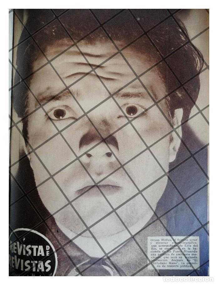 Collezionismo di affissi: AFICHE ANTIGUO ORSON WELLS FILMA EN MEXICO 1941