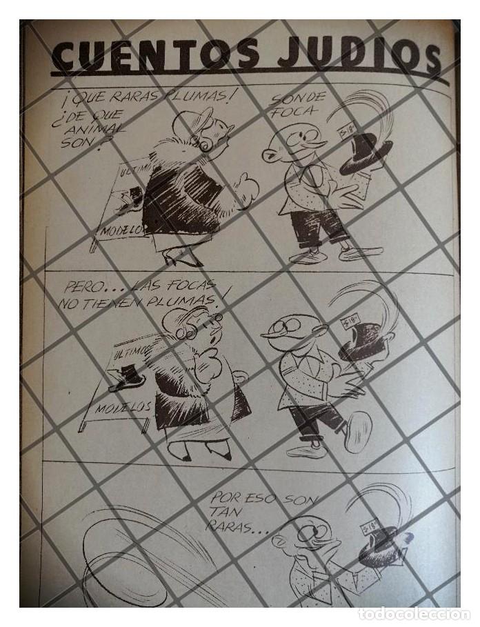 Collezionismo di affissi: TIRA COMICA ANTIGUA CUENTOS JUDIOS 1941 /ANGEL ZAMARRIPA 18