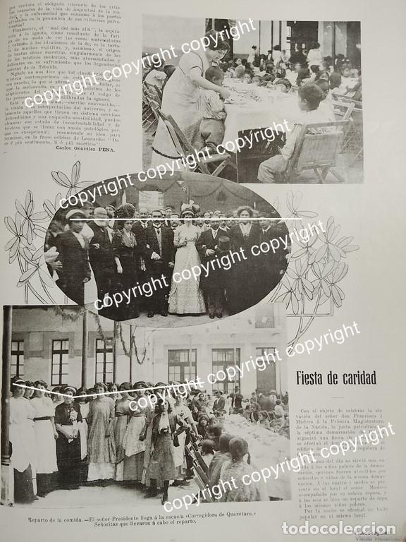 Collezionismo di affissi: AFICHE ANTIGUO 1911 FIESTA EN LA ESCUELA CORREGIDORA DE QUERETARO / ESCUELAS
